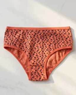 شورت نخی راحتی گل دار